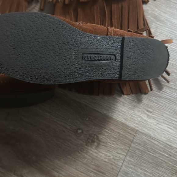 Minnetonka 3 layer fringe boots - Picture 4 of 7
